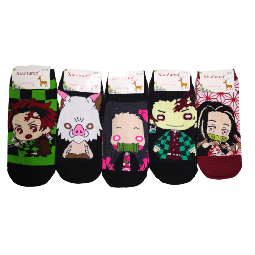Soquetes animalitos Demon Slayer