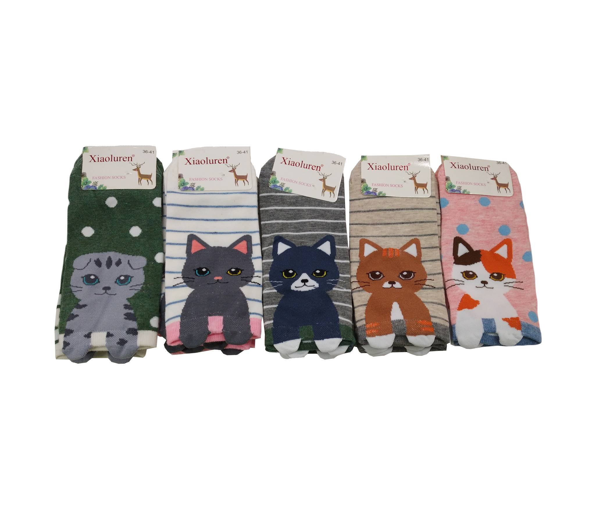 Soquetes Animalitos Gatitos con Patitas