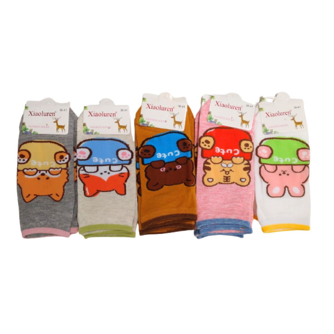 Soquete animalitos cute