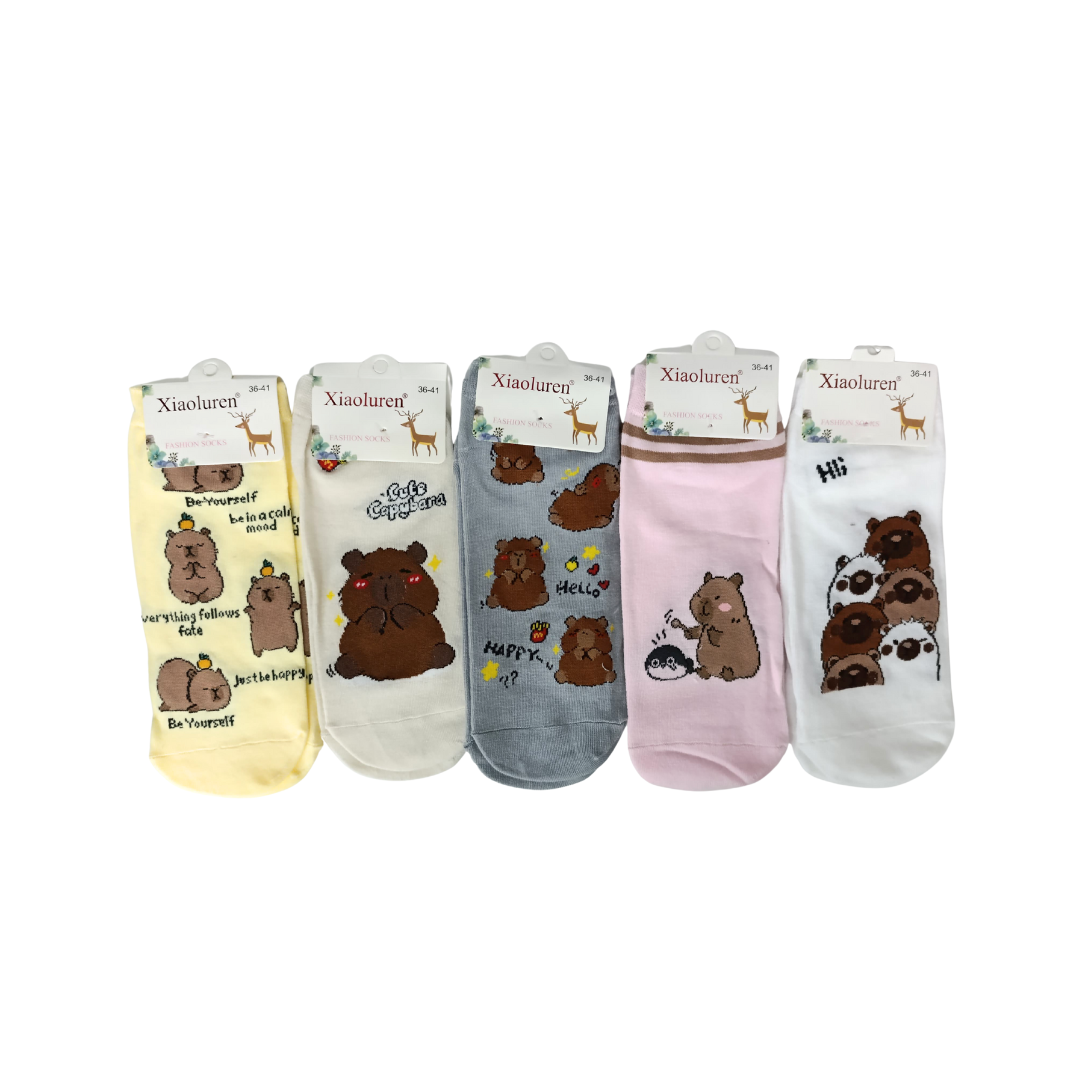 Soquete Animalito Capibara Cute
