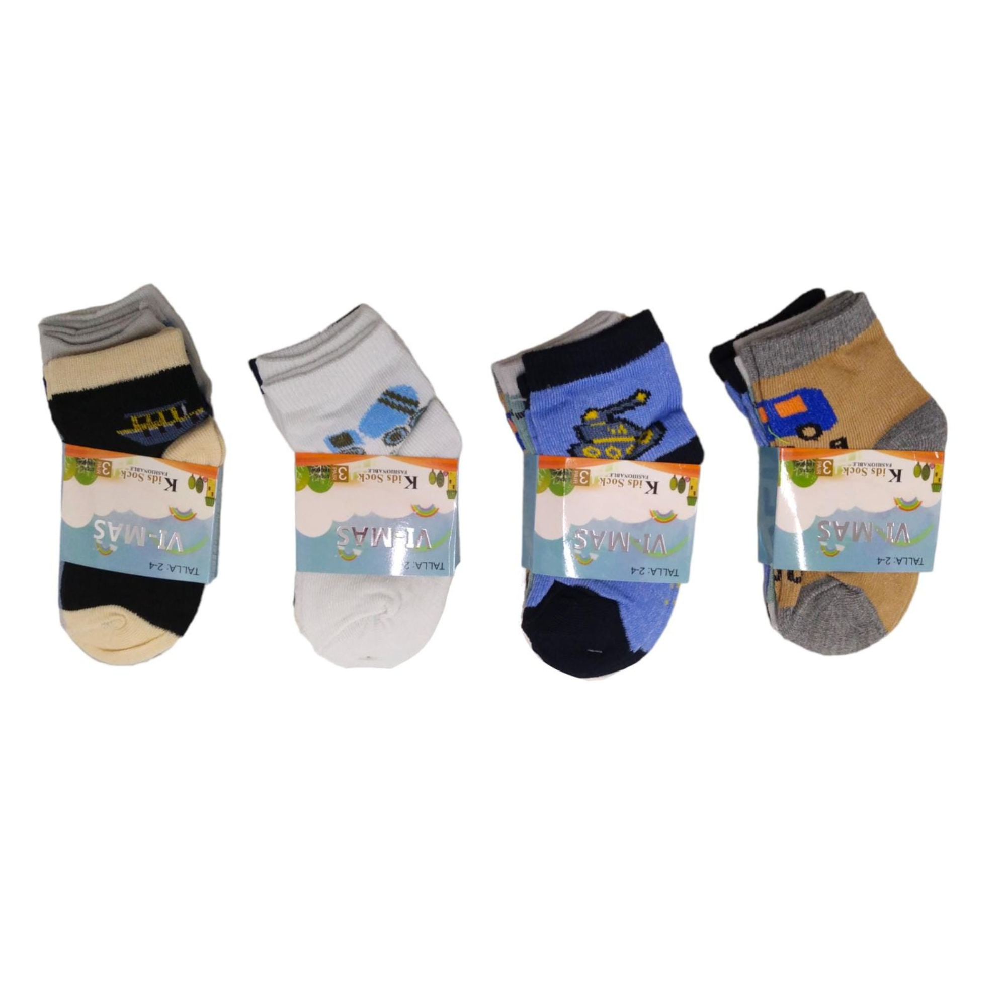 Soquetes para niños 2-4