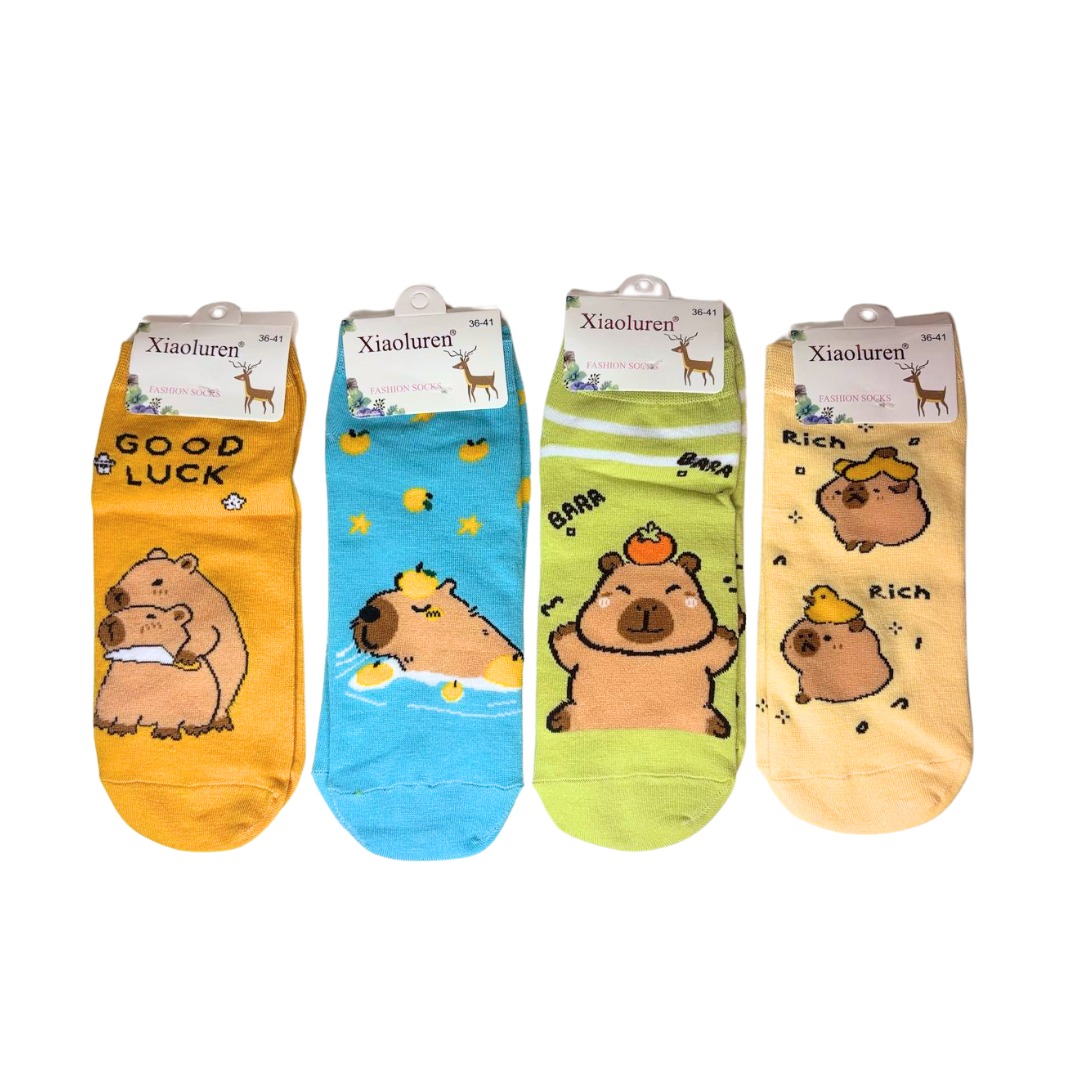 Soquetes Animalito Capibara