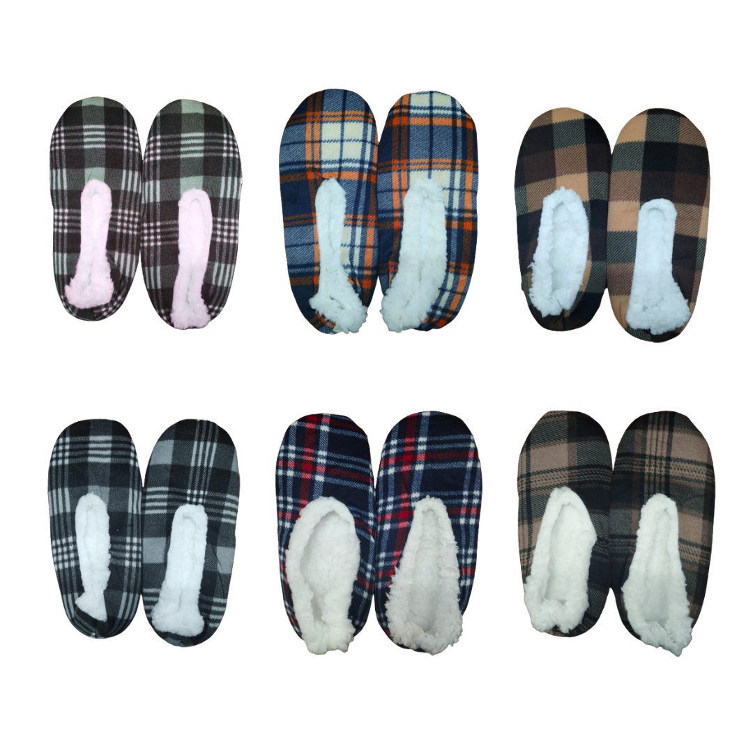 Pantuflas Cuadros Docena
