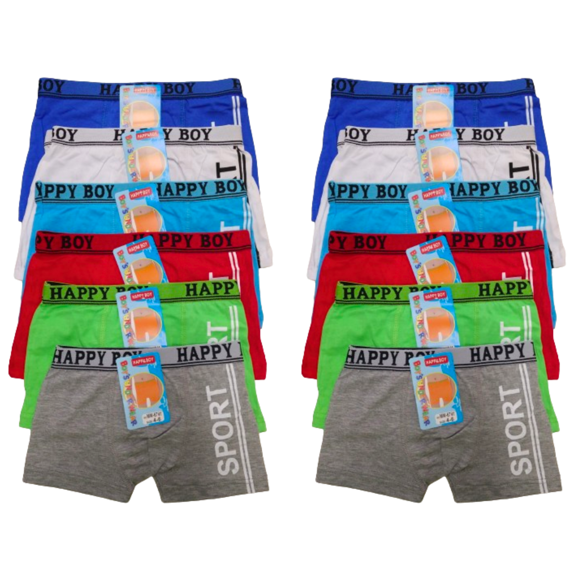 Bóxer de niño Sport Docena