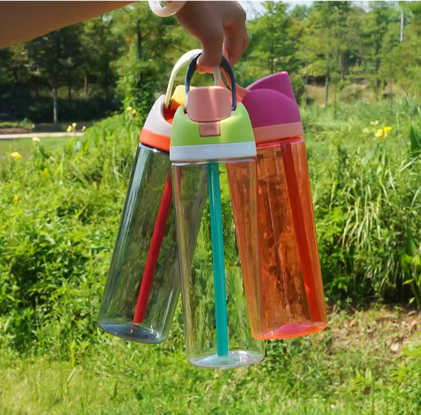 Botella De Agua Con Tapa Dual