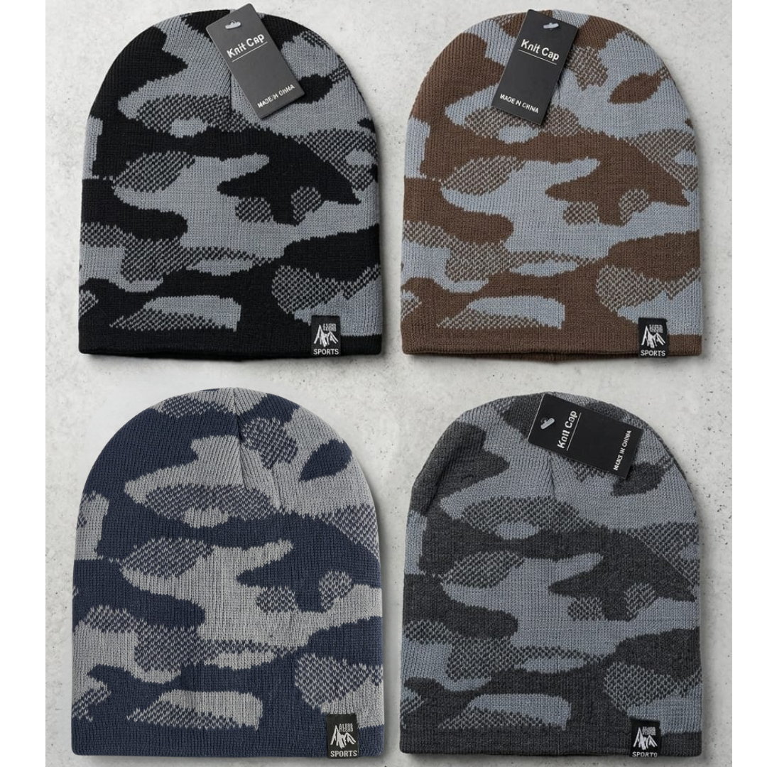 Gorro De Punto Camuflado